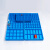 塑料盒子分格盒多格收纳盒储物盒螺丝收纳分隔工具零件盒周转箱加厚周转框 350小六格：375*276*85（加厚）