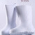 高筒加棉EVA泡沫雨靴男女冬季防水鞋水靴厨房防滑耐油食品靴 带字母款：EVA材质（白色高帮不加棉） 45