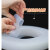 耐高温硅胶密封条高质量透明玻璃栈道压条封口机胶皮橡胶垫密封件 3mm×25mm(每米价)