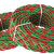 江枫 NH-RVS-2×4mm²-300/300V 耐火铜芯聚氯乙烯绝缘线 绞型连接用软电线 红绿 100米/卷