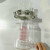 三四口烧瓶玻璃反应开口夹套反应器双层250ml500ml1L实验冷却 1L带刻度四口