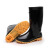 高筒雨鞋 男士雨靴 加绒水靴 长筒短筒鞋 防滑雨靴 防水中筒水鞋 3517短筒防滑黑底