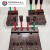 华峰独立4P快速接线器60A 弹簧式电线连接器 快速并线器2/3/4位 红色