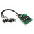 摩莎MOXA CP-168U  8串口RS-232通用PCI多串口卡 CP-104EL-A