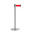 一米线栏杆座警戒线隔离带伸缩带不锈钢银行排队护栏迎宾柱礼宾杆 不锈钢2米线