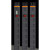 PDU机柜插座大功率机房排插电源插排多孔不带线8位工业接线板 8位过载开关黑1平方3米