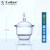玻璃真空干燥器皿罐ml2102F2402F3002F3502F400mm玻璃干燥器实验 真空150mm