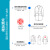 钢米 GH026工业实验服食品劳保白大褂 短袖女-优棉XL