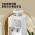 奥克斯（AUX）饮水机 台式家用 304不锈钢内胆 多功能制冷热 办公室桌面饮水器 白色 （推杯取水） 温热(常温-热水)