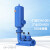 水锤泵1寸水锤泵不用电不用油120米扬程自制抽水机小型水泵配件10 4寸泵_160米扬程_蓝色