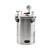 不锈钢真空消泡桶点胶机压力桶储胶脱泡干燥箱真空泵抽真空密封桶 21L 可视盖消泡桶