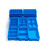 塑料盒子分格盒多格收纳盒储物盒螺丝收纳分隔工具零件盒周转箱加厚 长60格：550*350*60（加厚）