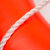 定制救生圈船用专业实心泡沫反光塑料成人大人PVC紧急应急防汛救生圈 PVC泡沫救生圈8MM20米橘色绳配环配钩