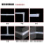 安达通 pvc线槽 明装走线槽方形明线网线地线槽板加厚带胶 24*14mm五根装送12个配件