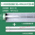 LED防爆灯荧光灯隔爆型单管双管车间厂房仓库灯罩灯管1x40w 2x40w 1.2米双管防爆配40Wled灯管