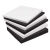 初构想38度EVA泡棉材料黑白色EVA泡沫板植绒环保防撞一体成型内衬海绵垫 38度白色 1米*0.5米*25毫米