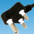 京斯坦 三插室内电源线延长线 电源线电气装备电缆 黑色（9条）