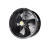 工业厨房排风扇排烟专用YWF4E4D低噪音外转子轴流风机管道通风机 YWF4E-500(220V)圆筒式