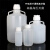 PP三通盖抽真空瓶 手提桶瓶 耐强酸碱PP塑料大桶 高温高压桶定制 抽真空瓶1L
