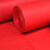 冰禹 防滑毯地垫 过道楼梯垫开业迎宾婚庆地毯 红色3m宽*50m长 厚5mm(1卷) BYP-394