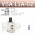 VBA空气压气体增压阀器加压泵增压缸气动缸VBA10A/20A-03/40A-04G VBA11A02