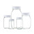 广口玻璃瓶透明样品试剂大口瓶带内盖50/100/250/500mlASONE 900ml