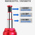 小车立顶千斤顶液压3吨8吨20吨32吨50吨小型面包车汽车卧式千斤顶 立式油压2吨(带朔盒)送手套