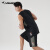 VILNEX运动套装男篮球服宽松跑步两件套短袖短裤速干晨跑训练服 WNK-E25211+WNK-E25213 M