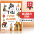 预售 Thai Picture Dictionary Learn1,500 Thai Words and Phrases英文原版 泰语图片词典 学习1500个泰语单词和短语 英文版进口英语书 精装