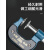桂林桂量齿轮公法线千分尺 0-25-50mm 螺旋测微仪器纸张测量盘头 量程100-125mm