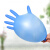 塞莫诗 一次性丁腈手套蓝色加厚型 防水耐油污实验室工业劳保防护 蓝色 中号M