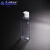 塑料透明大口圆瓶方瓶透明直身瓶PET透明小口瓶样品瓶聚酯留样瓶 透明直身200ml10个