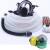 空气呼吸器自吸式长管呼吸器过滤尘面罩单双人电动送风式空气呼吸器面具FZB 三人电动+风20米(带锂电池12小时)+滤棉