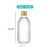 贝傅特 玻璃瓶 实验室分装瓶 化工样品瓶透明瓶带盖大口径小瓶子空瓶小药瓶 250ml大肚 