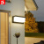 D&L户外太阳能壁灯超亮楼梯过道LED室外感应防水庭院外墙壁阳台灯 26cm接电款-暖光