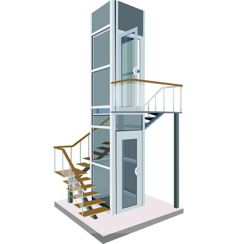 家用电梯二层三层别墅电梯四层小型室内室外电梯价格复式自建房电梯 2层到8层定制  详询客服