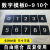 pvc镂空数字喷字喷漆模板铁皮字模刻字0-9编号牌制作字牌字母模具 不锈钢0-9数字字2厘米