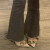 阿猫顿 高跟鞋女2024年新款细跟设计感小众气质名媛法式裸色尖头单鞋 米色 36