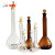化科（boliyiqi）A级棕量瓶白量瓶 玻璃容量瓶 定量摇瓶 棕量瓶(A级)，2000ml