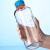boliyiqi 新透明蓝盖试剂瓶YOUTILITY瓶  带硅胶标识环透明500ml 