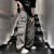 MIFICY裤子潮流男ins美式高街韩版夏季多口袋复古工装裤宽松直筒休闲裤 灰色【高 】 4XL（建议180-210斤）