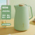 费尼克保温壶家用热水瓶大容量暖水壶玻璃内胆保温瓶 薄荷绿2L