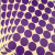 冰禹 彩色不干胶圆点标签贴纸 圆形分类记号贴 25mm紫色2包(600贴/包) BYH-257