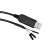 USB转RS485通讯线 RS485串口线 RS485杜邦线 DATA A+ B- GND 1X1 3P 1.8m
