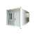 定制集装箱移动房屋简易组装住人工地定制可拆卸岩棉彩钢板活动板 乳白色