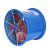 轴流式风机管道式220v380v工业强力鼓风排风通风排风扇厨房低噪高速 固定10-6/5.5kw风量五万
