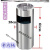 烟头垃圾桶 落地烟灰缸立式户外烟蒂室外灭烟台烟灰柱烟头收集器J44348 S59-不锈钢正方形24*24*61