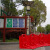 谋福（CNMF）塑料ABS L型防洪防汛挡水板地铁物业车库市政应急物资红色防水加厚（66-C外弯）