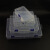 多格零件盒电子元件透明塑料收纳盒小螺丝配件工具分类格子样品盒 透明盒172*97*23mm