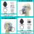 硅胶HF-52防毒面具防粉尘打药装修甲醛喷漆异味HF-5217油漆面罩 HF-52主体(不含配件)